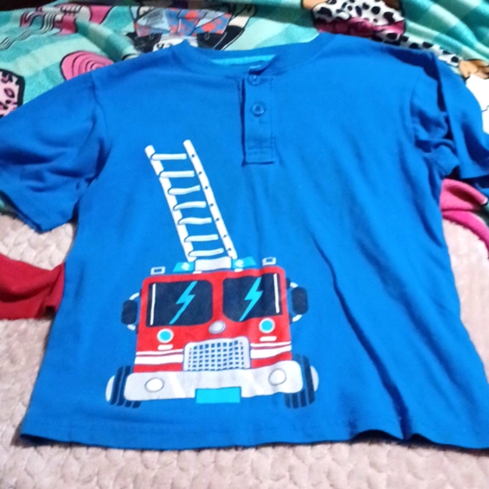 Blue boy shirt size 8